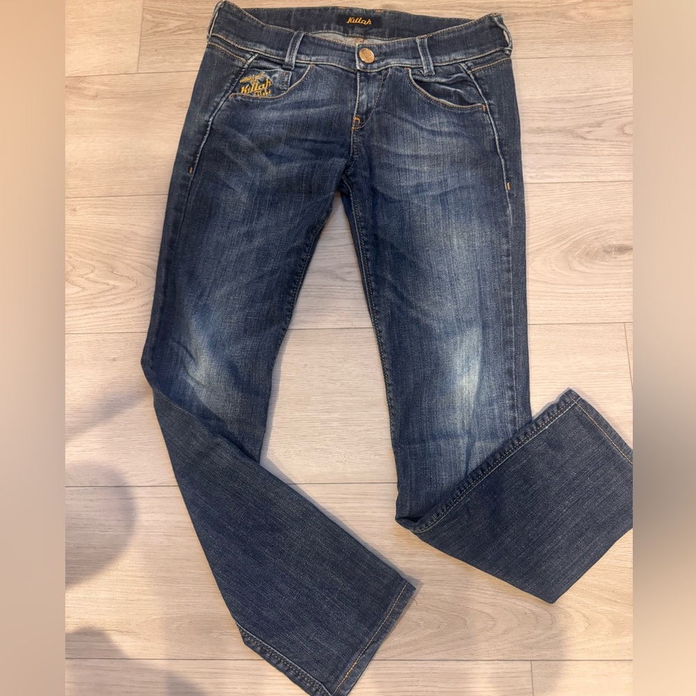 VTG Killah Miss Sixty Low Rise Straight Leg Jeans - Size 30 - Y2K Denim - Picture 8 of 8
